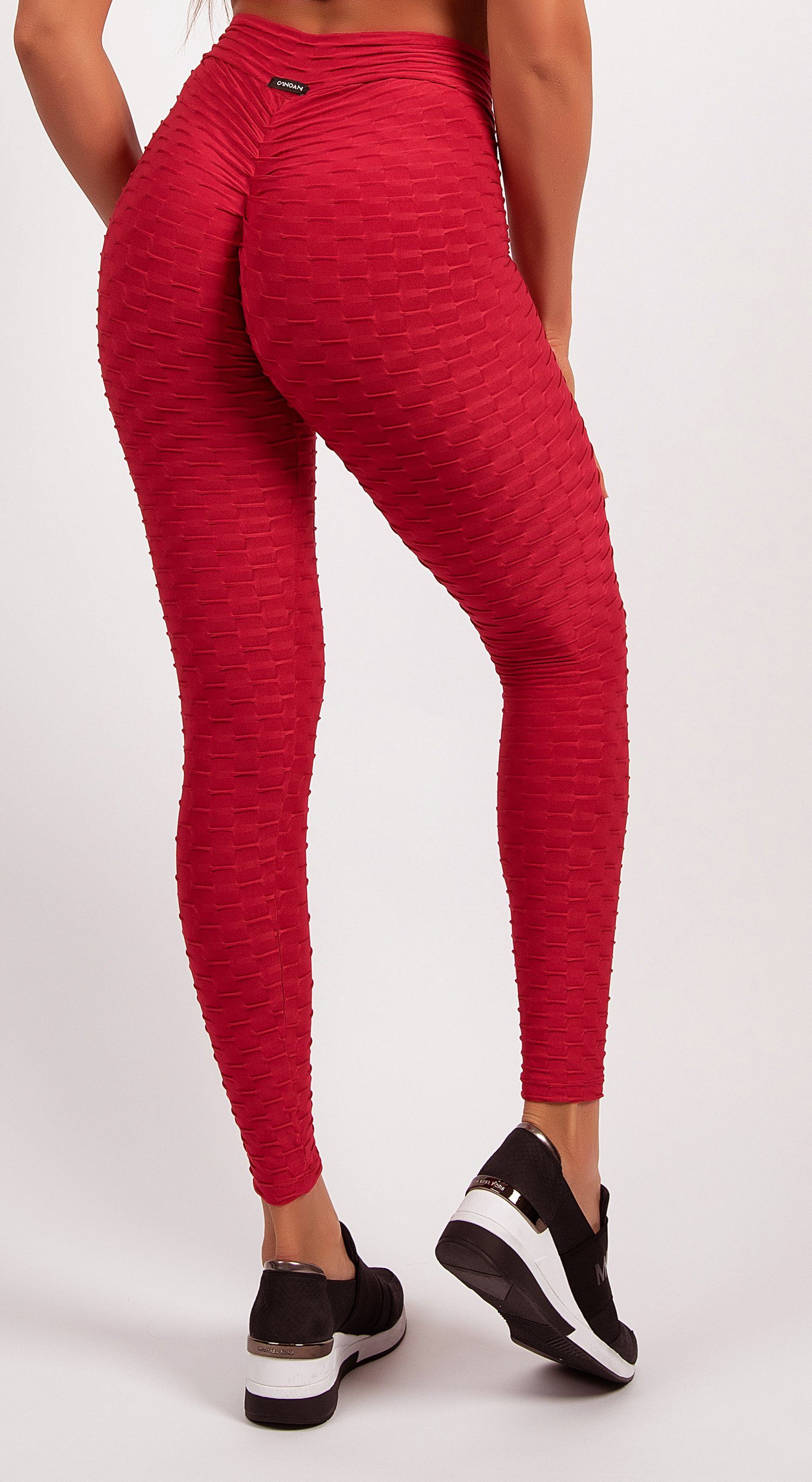 Scrunch booty legging-red.Shop Brazilian scrunch bum gym