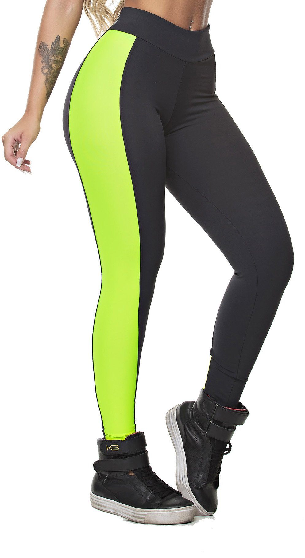 Low Back Pocket Leggings (Neon Pink) – Fitness Fashioness